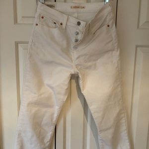 Levi’s Corduroy Cropped Wedgie Straight Jeans